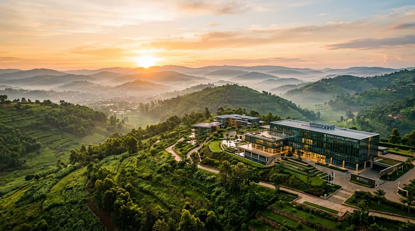 Salama Capital — Kigali Atmospheric Landscape